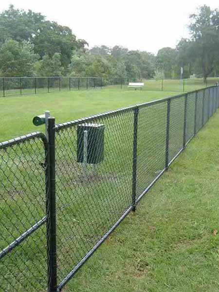 Chain link fence